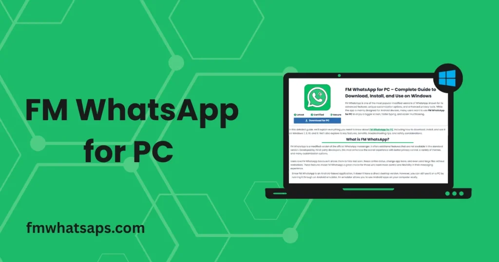 FM WhatsApp for PC
