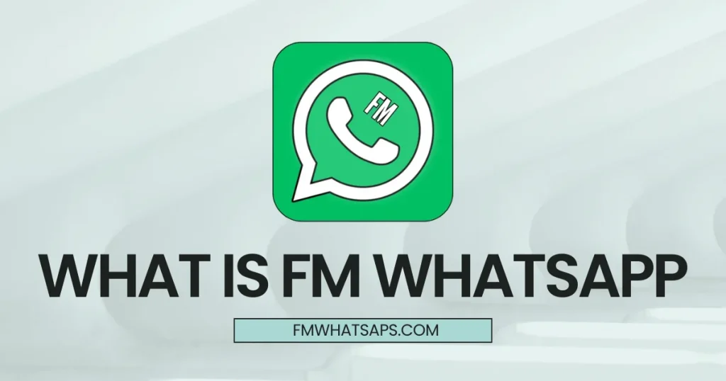 What is FM WhatsApp